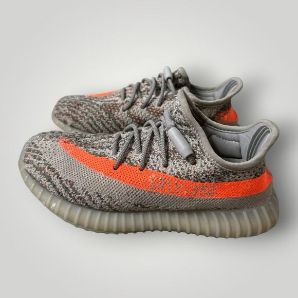 Adidas Yeezy Boost 350 V2 Kids 'Beluga Reflective' sz 1Y - Picture 1 of 10
